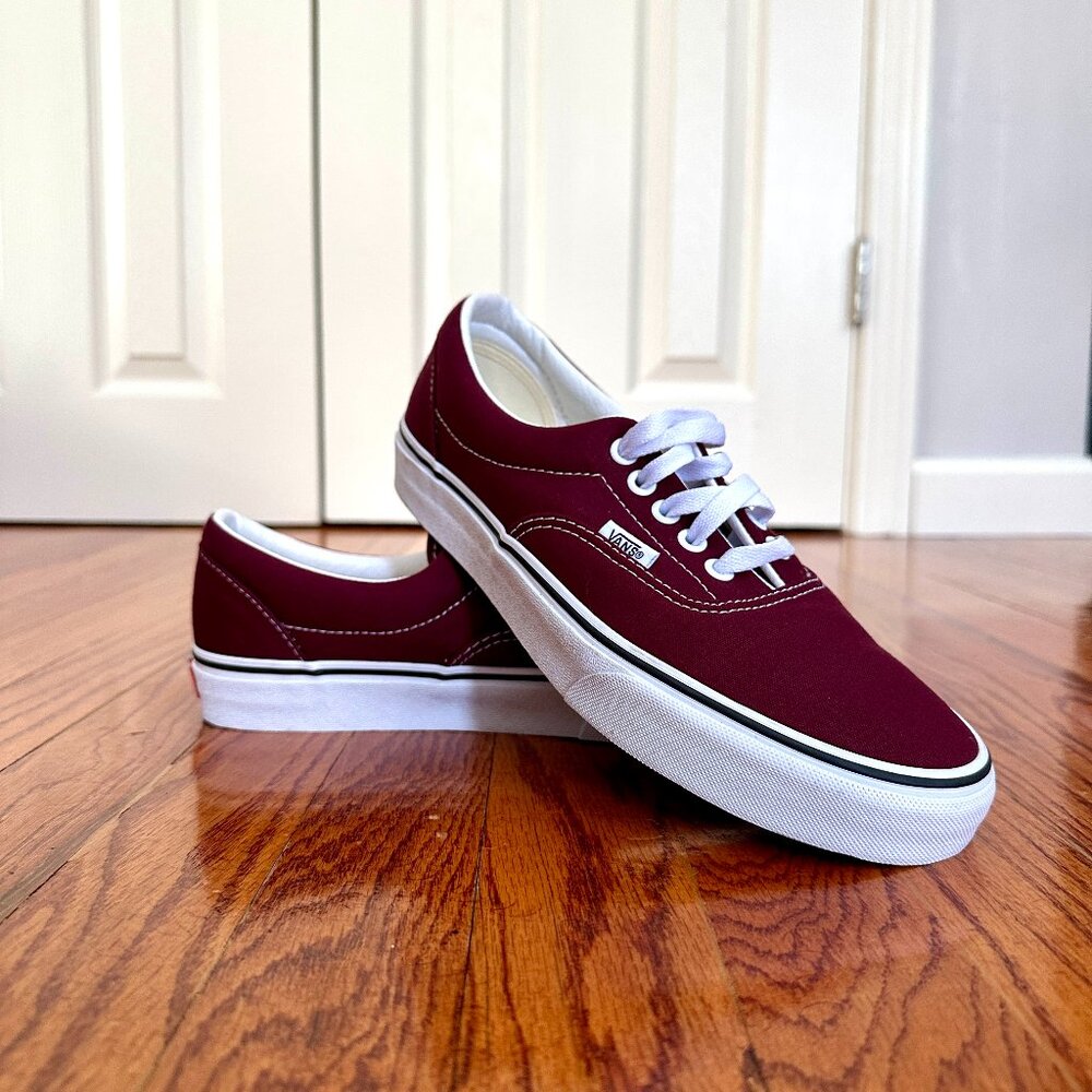 Vans Authentic Shoe Burgundy Size 9.5W/8M